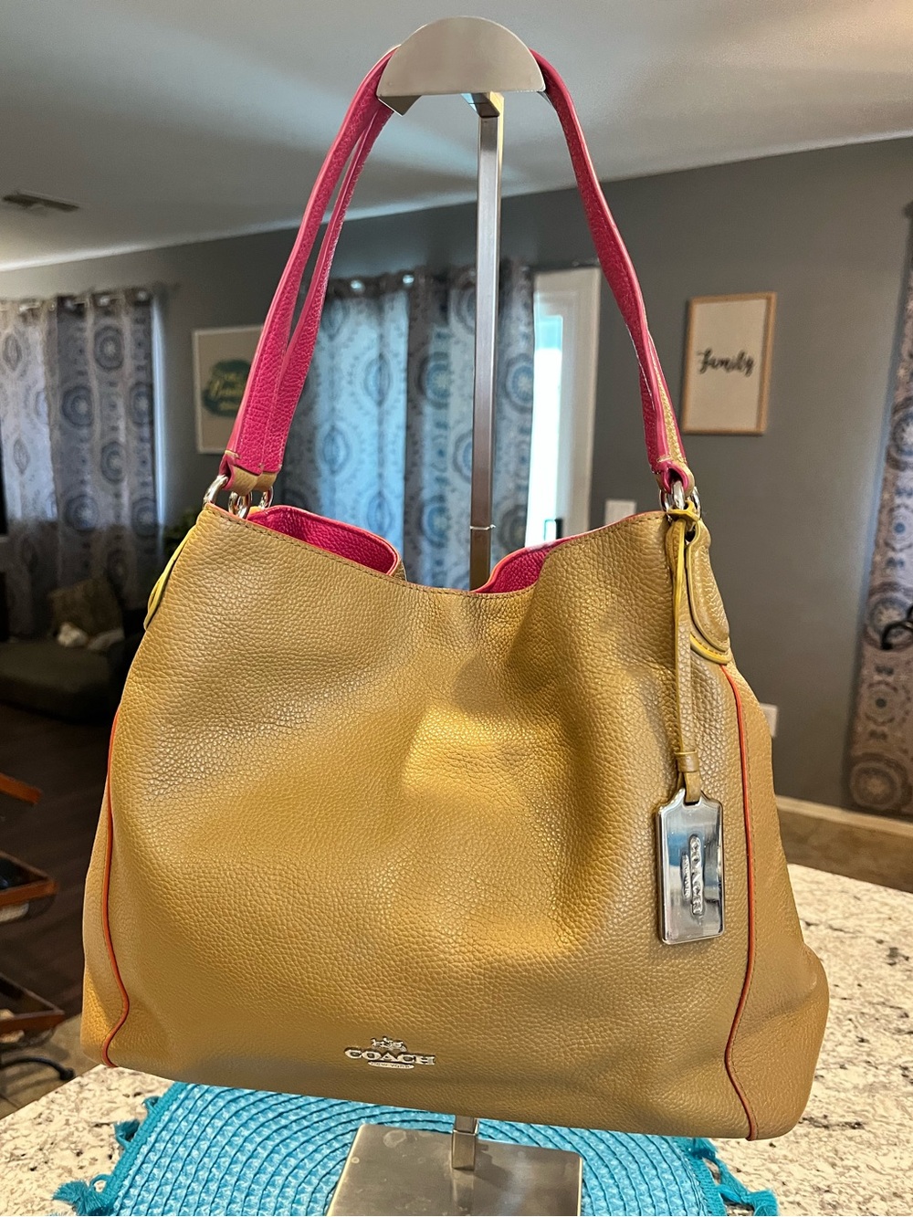 Coach Edie 31 Shoulder Bag with Turn Lock